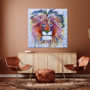 KerryT wall art Courage of a Lion